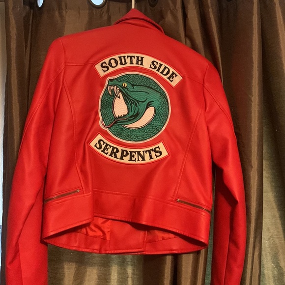 South Side Serpents graphic faux leather jacket - Picture 3 of 3